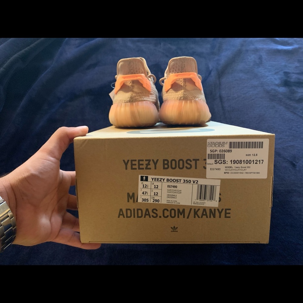 Yezzy boost 350 v2 size   12.5 us